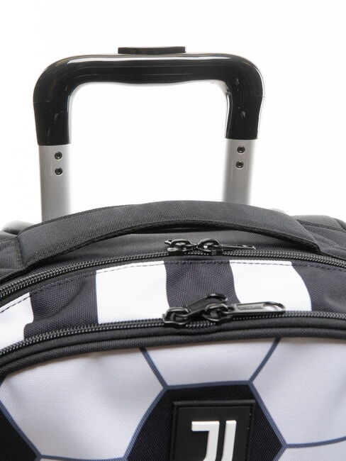 #BOOTIT Rucsac cu cărucior STRIPE BLACK / WHITE - Rucsacuri cu role