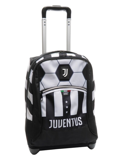 #BOOTIT Rucsac cu cărucior STRIPE BLACK / WHITE - Rucsacuri cu role