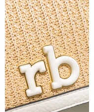 ROCCOBAROCCO ANNA Geanta de umar alb - Genți femei - 3