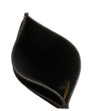 THE BRIDGE CESARE Suport plat pentru card din piele negru - Portofele bărbați - 3