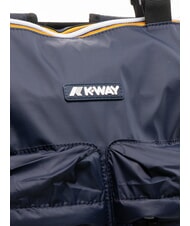 KWAY NOAM Rucsac / Geantă de cumpărături din nailon ad&acirc;ncimea albastră - Genți femei - 3
