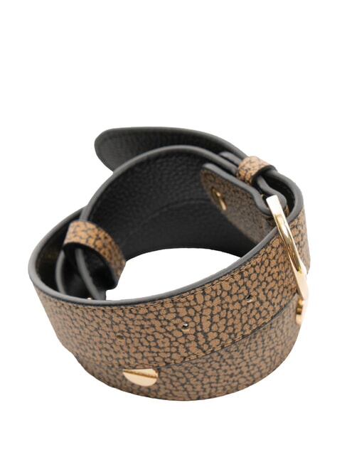 GRAFFITI Cureaua cu crampoane natural op / negru - Curele