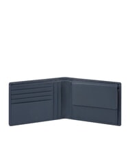 PIQUADRO AKRON Portofel din piele cu portmoneu - Portofele bărbați