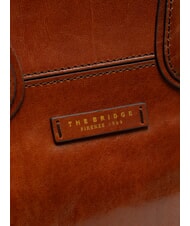 THE BRIDGE ELETTRA Geanta de mana, cu bareta de umar BROWN - Genți femei - 4