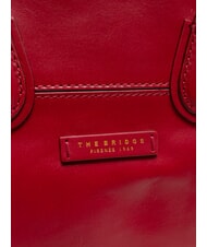 THE BRIDGE ELETTRA Geanta de cumparaturi din piele boabe abb. aur - Genți femei - 3