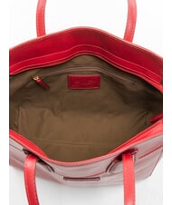 THE BRIDGE ELETTRA Geanta de cumparaturi din piele boabe abb. aur - Genți femei - 5