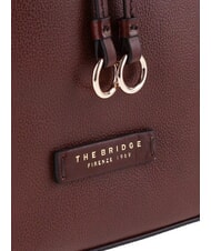 THE BRIDGE CARLOTTA Geantă de umăr tip bucket BROWN - Genți femei - 3