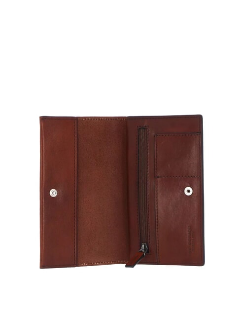 BIAGIO Husa de tutun din piele maro 14/ruteniu paladiu - Accesorii de călătorie