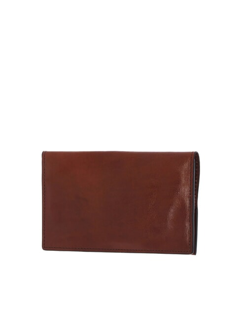 BIAGIO Husa de tutun din piele maro 14/ruteniu paladiu - Accesorii de călătorie