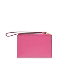 THE BRIDGE LUCREZIA  Geanta din piele ruj abb. aur - Genți femei - 2