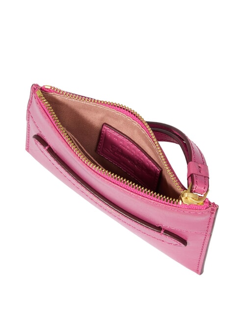 LUCREZIA  Geanta din piele ruj abb. aur - Genți femei