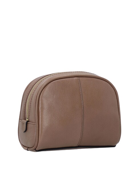 ELISABETTA Mică frumusețe din piele stridie abb. aur - Genți plic și truse