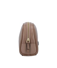 THE BRIDGE ELISABETTA Mică frumusețe din piele stridie abb. aur - Genți plic și truse - 3