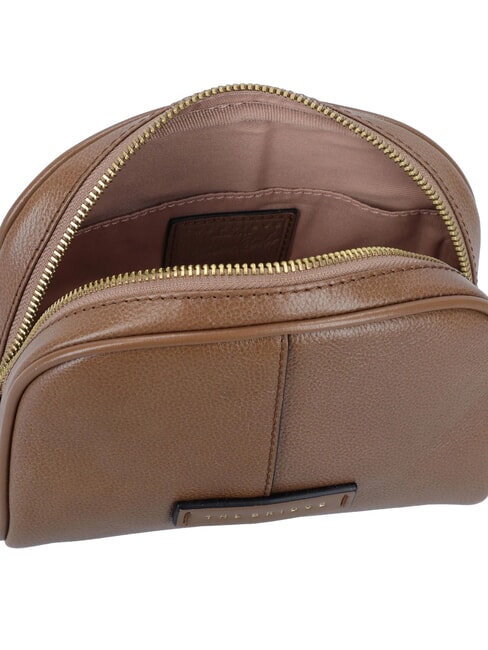 ELISABETTA Mică frumusețe din piele stridie abb. aur - Genți plic și truse