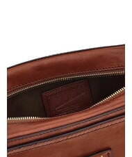 THE BRIDGE ALBERTO Geanta de frumusete din piele BROWN - Truse de toaletă - 3