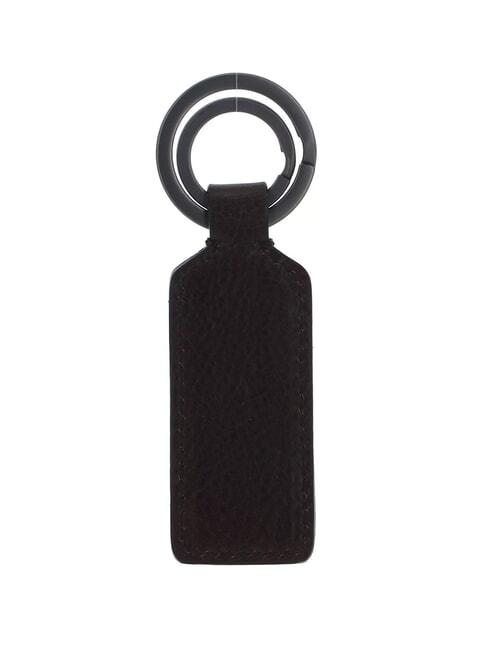 DUCCIO Breloc cu breloc din piele castan dulce ruteniu dk - Portchei