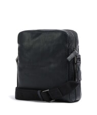 THE BRIDGE FABIO Geanta din piele albastru / ruten - Genți de umăr bărbați - 2