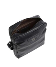 THE BRIDGE FABIO Geanta din piele albastru / ruten - Genți de umăr bărbați - 4