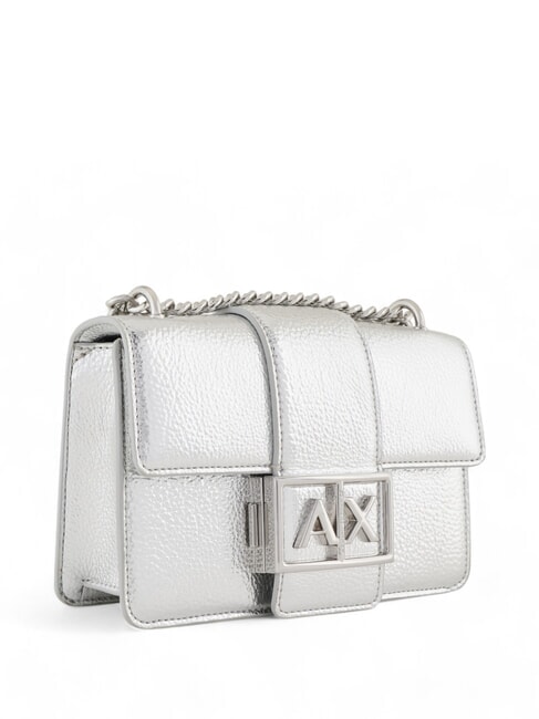 JODIE METALLIC  Mini geantă de umăr / geantă crossbody argint - Genți femei