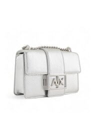 ARMANI EXCHANGE JODIE METALLIC  Mini geantă de umăr / geantă crossbody argint - Genți femei - 2