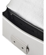 ARMANI EXCHANGE JODIE METALLIC  Mini geantă de umăr / geantă crossbody argint - Genți femei - 4