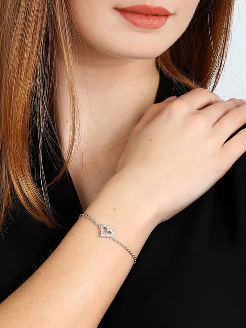 TESORI  Bratara din argint 925 cu zirconiu SILVER - Brățări