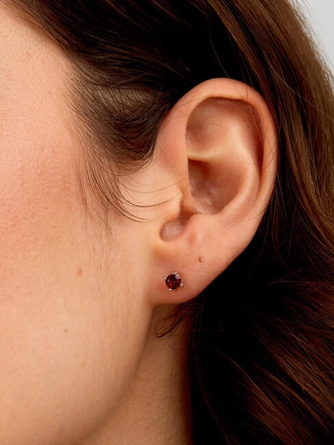 TESORI  Cercei de argint STEEL - Cercei