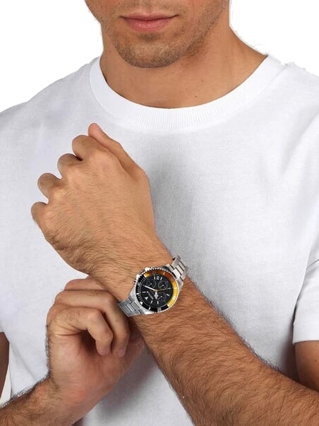 230  Ceas cu cronograf negru - Ceasuri