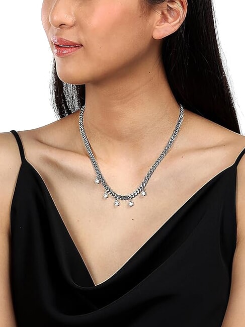 COLORI Colier SILVER - Lănțișoare