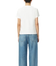 PINKO NAMBRONE  Tricou din bumbac alb-albă ca zăpada - tricou - 2