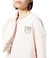 PINKO CERESOLE  Hanorac roz-brun pal - Hanorace pentru femei - 3