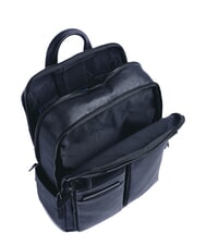 PIQUADRO PAAVO Rucsac pentru laptop de 14", din piele albastru - Rucsacuri pentru laptop - 4