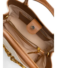 TOSCA BLU CECILIA Geantă de pânză cu curea de umăr PIELE - Genți femei - 5