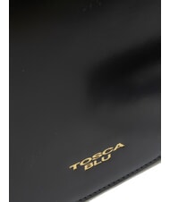 TOSCA BLU KORA Geanta din piele cu clapa negru - Genți femei - 3