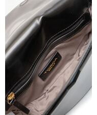 TOSCA BLU KORA Geanta din piele cu clapa negru - Genți femei - 4