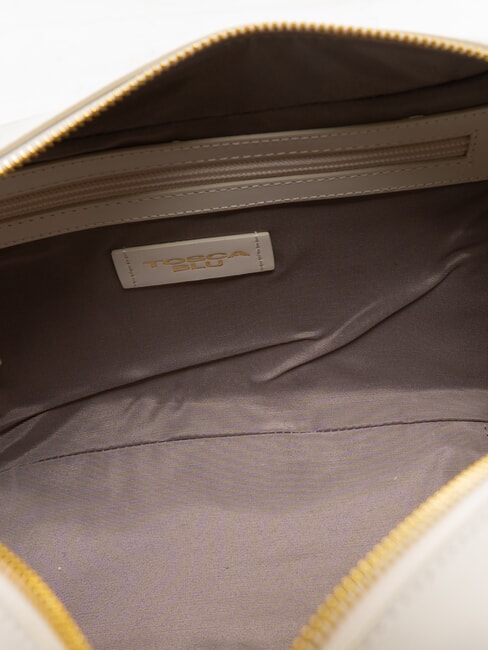 KORA Geanta portbagaj din piele cu curea de umar fildeș alb - Genți femei