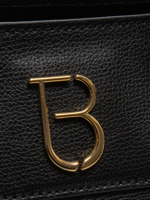 BIANCA Geanta medie din piele negru - Genți femei