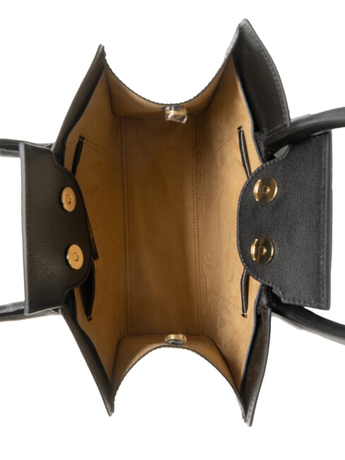 BIANCA Geanta medie din piele negru - Genți femei