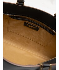 TOSCA BLU AMELIA Geanta de mana din piele cu farmec negru - Genți femei - 5