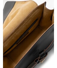 TOSCA BLU AMELIA Geanta de umar din piele cu farmec negru - Genți femei - 5