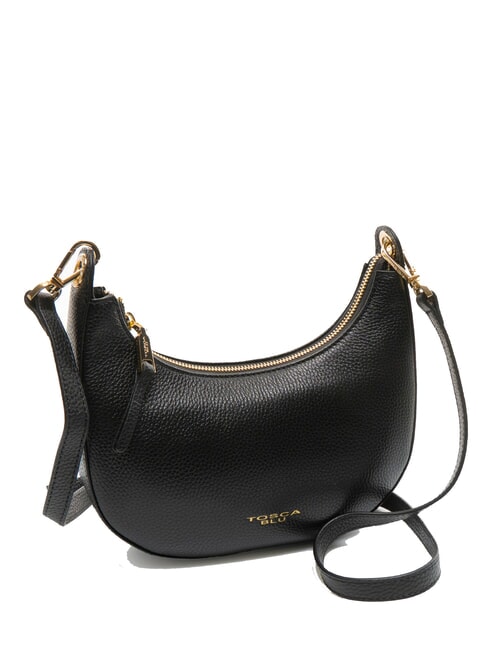 MOONY BAGS Geanta din piele cu dubla functie negru - Genți femei