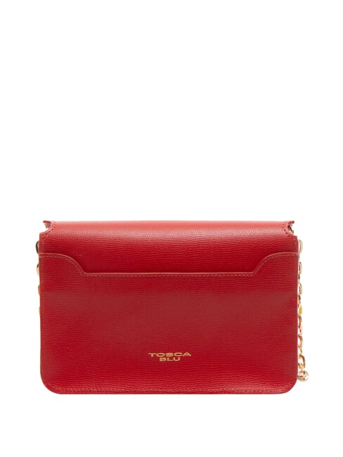 BIANCA Lant de geanta de umar din piele CORAL - Genți femei