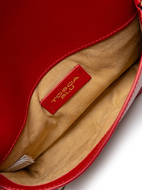 BIANCA Lant de geanta de umar din piele CORAL - Genți femei