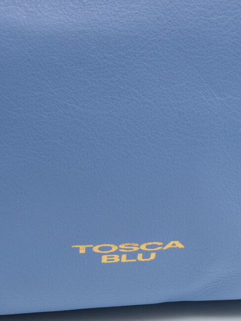 ANGIE Geantă mică de umăr din piele albastru - Genți femei