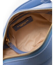 TOSCA BLU ANGIE Geantă mică de umăr din piele albastru - Genți femei - 5