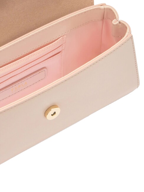 MERIDIANA Geantă de mână mini, cu curea de umăr azalee - Genți femei