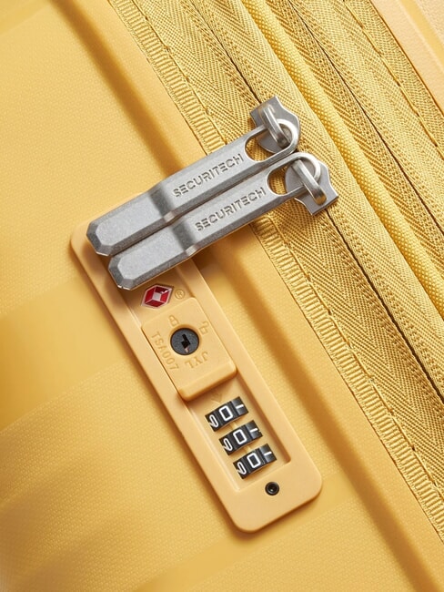 SECURITECH DUNE Cărucior mediu extensibil galben - Trolere rigide