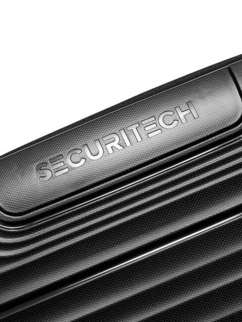 SECURITECH DUNE Cărucior mediu extensibil negru - Trolere rigide