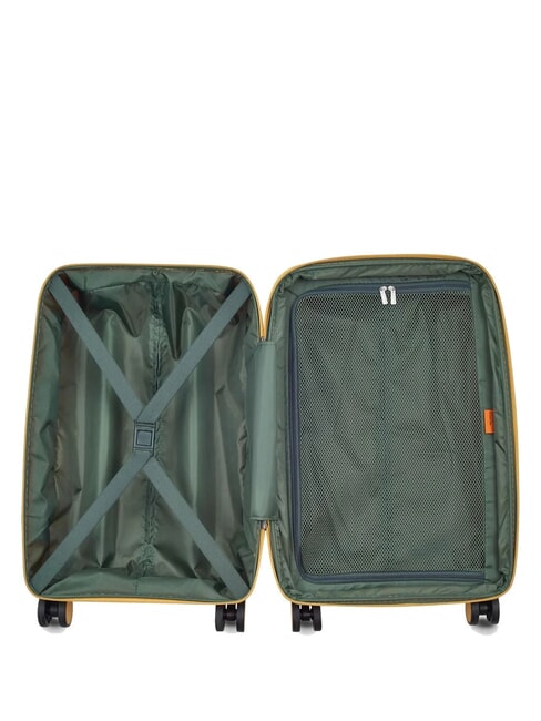 SECURITECH DUNE Cărucior pentru bagaje de m&acirc;nă extensibil galben - Bagaje de m&acirc;nă