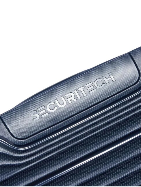 SECURITECH DUNE Cărucior pentru bagaje de mână extensibil albastru - Bagaje de mână